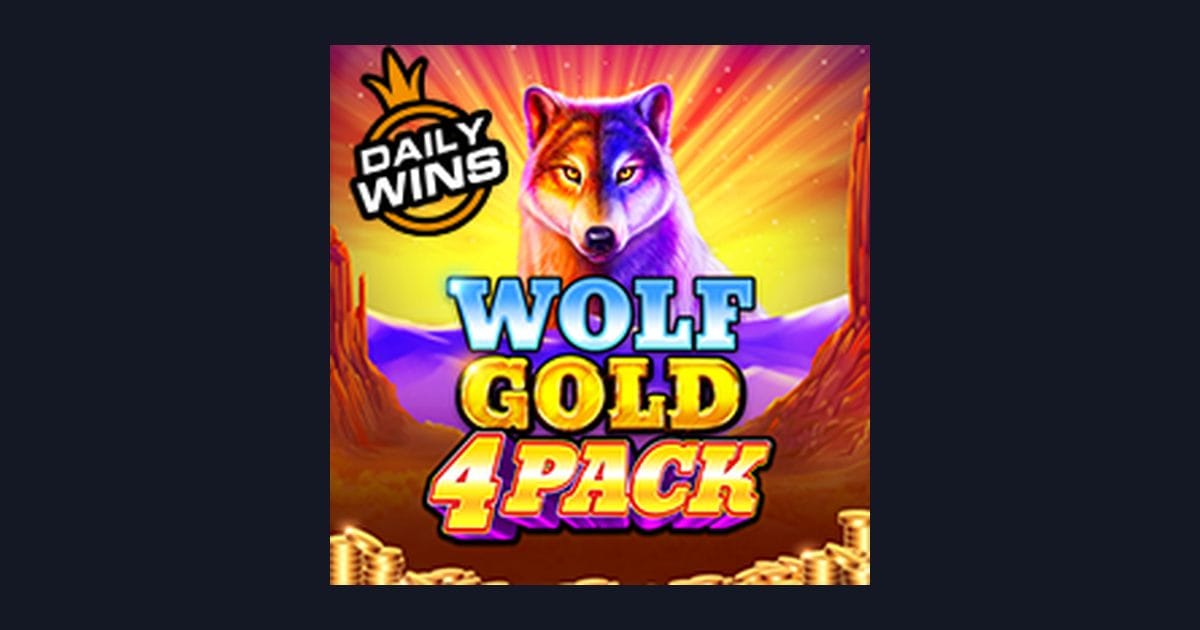 Raih Bonus New Member dengan Wolf Gold 4 Pack dari Pragmatic Play